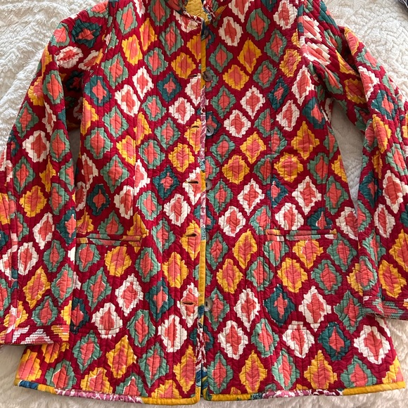 Lisa Corti  Reversible Jhodpuri Jacket
Corolla Gold. Brand new. - Picture 8 of 14